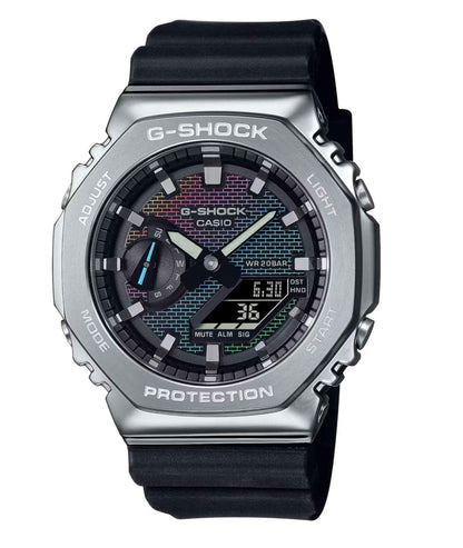 CASIO G-SHOCK Mod. OAK METAL COVERED - RAINBOW BRICK WALL SERIE